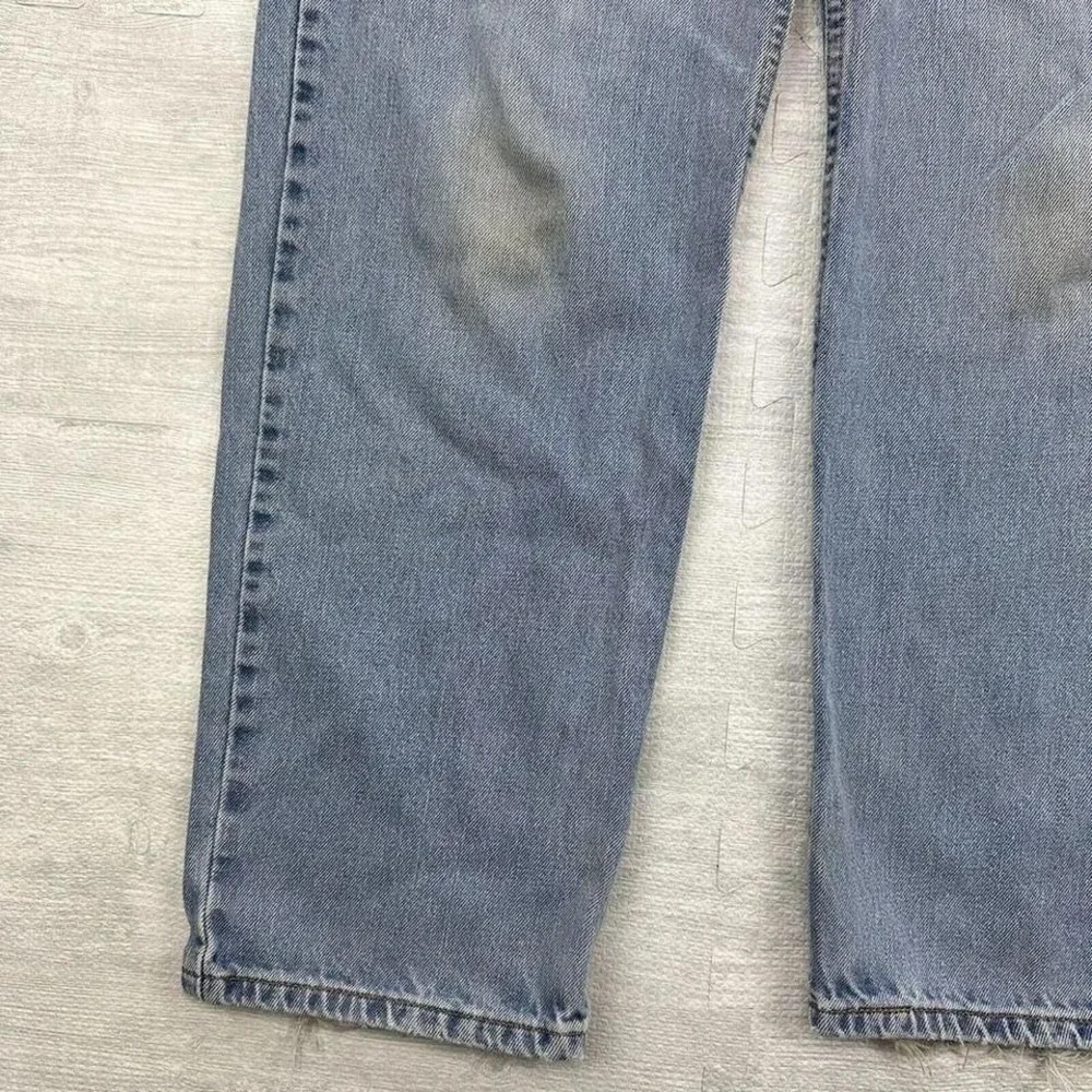 Vintage Levi's 550‎ Jeans Mens 32x31 Blue Light Wash Denim Regular Fit Straight